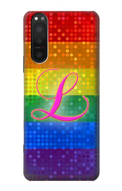 S2900 Rainbow LGBT Lesbian Pride Flag Case Cover Custodia per Sony Xperia 5 II