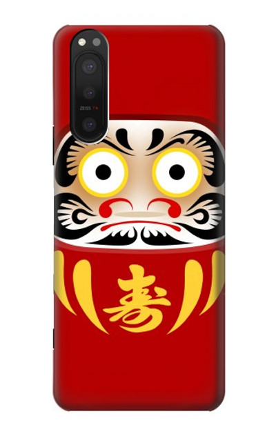 S3045 Japan Good Luck Daruma Doll Case Cover Custodia per Sony Xperia 5 II