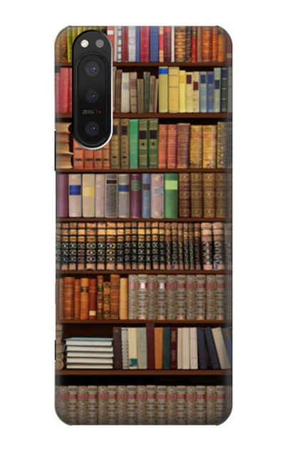 S3154 Bookshelf Case Cover Custodia per Sony Xperia 5 II