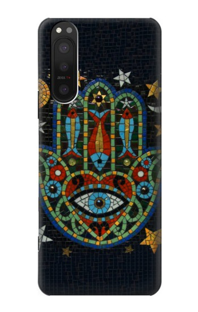 S3175 Hamsa Hand Mosaics Case Cover Custodia per Sony Xperia 5 II