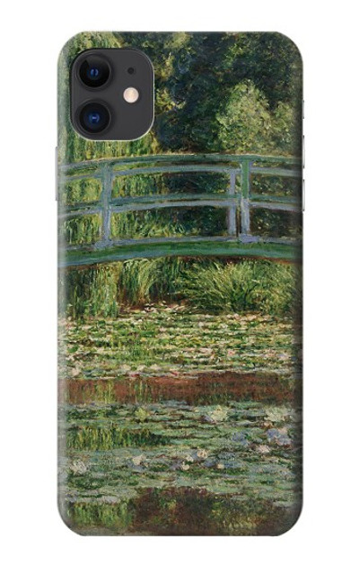 S3674 Claude Monet Footbridge and Water Lily Pool Case Cover Custodia per iPhone 11