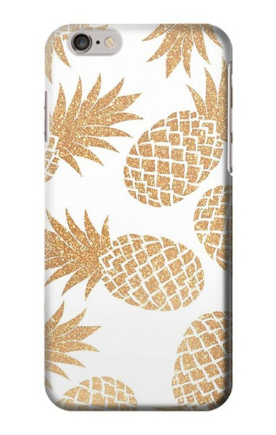 S3718 Seamless Pineapple Case Cover Custodia per iPhone 6 Plus, iPhone 6s Plus