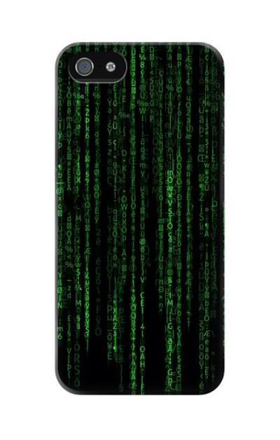 S3668 Binary Code Case Cover Custodia per iPhone 5 5S SE