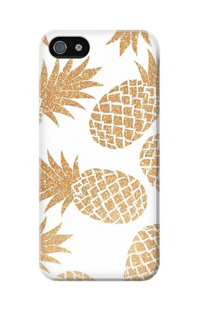 S3718 Seamless Pineapple Case Cover Custodia per iPhone 5 5S SE