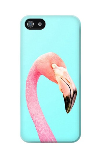 S3708 Pink Flamingo Case Cover Custodia per iPhone 5C