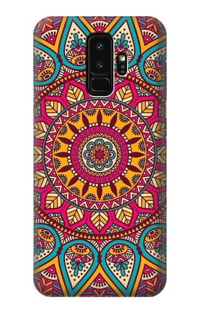 S3694 Hippie Art Pattern Case Cover Custodia per Samsung Galaxy S9 Plus