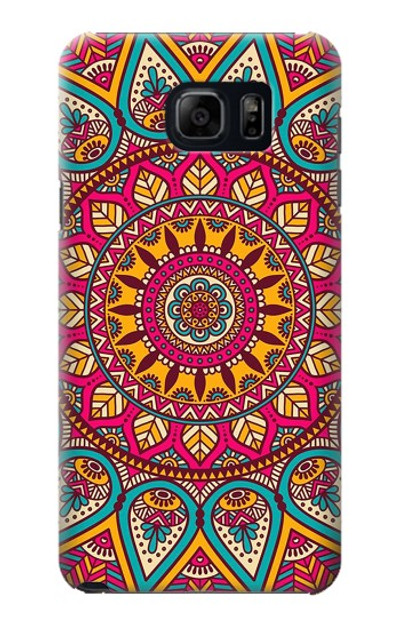 S3694 Hippie Art Pattern Case Cover Custodia per Samsung Galaxy S6 Edge Plus