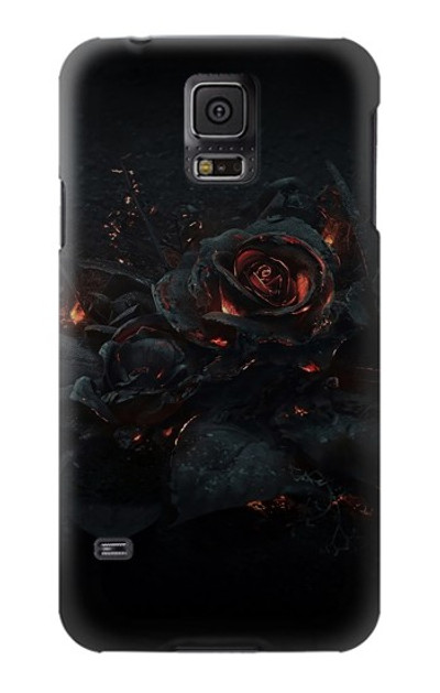 S3672 Burned Rose Case Cover Custodia per Samsung Galaxy S5