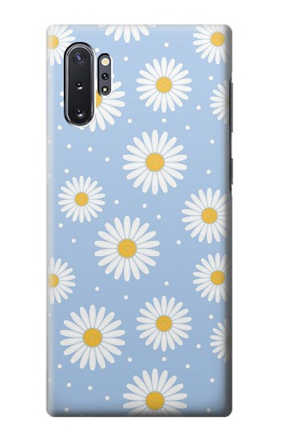 S3681 Daisy Flowers Pattern Case Cover Custodia per Samsung Galaxy Note 10 Plus