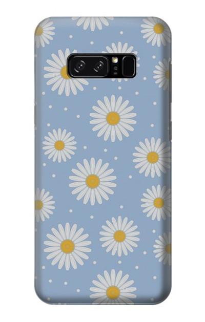 S3681 Daisy Flowers Pattern Case Cover Custodia per Note 8 Samsung Galaxy Note8
