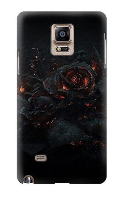 S3672 Burned Rose Case Cover Custodia per Samsung Galaxy Note 4