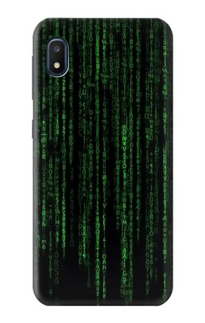 S3668 Binary Code Case Cover Custodia per Samsung Galaxy A10e