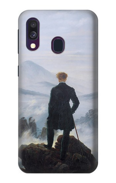 S3789 Wanderer above the Sea of Fog Case Cover Custodia per Samsung Galaxy A40