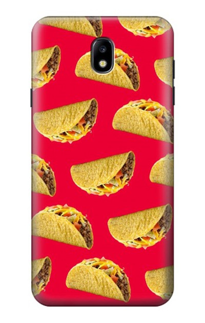 S3755 Mexican Taco Tacos Case Cover Custodia per Samsung Galaxy J7 (2018), J7 Aero, J7 Top, J7 Aura, J7 Crown, J7 Refine, J7 Eon, J7 V 2nd Gen, J7 Star