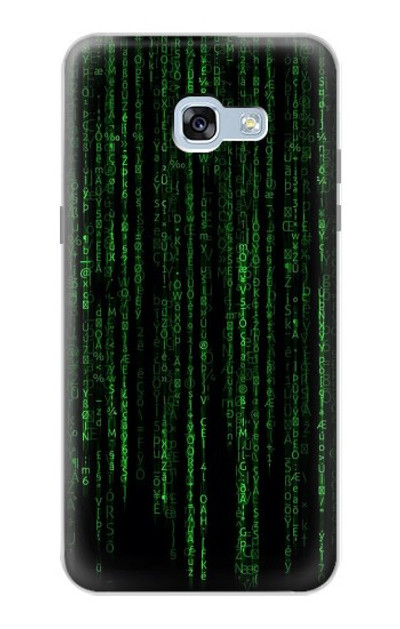 S3668 Binary Code Case Cover Custodia per Samsung Galaxy A5 (2017)