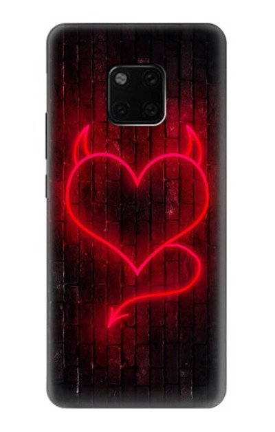 S3682 Devil Heart Case Cover Custodia per Huawei Mate 20 Pro