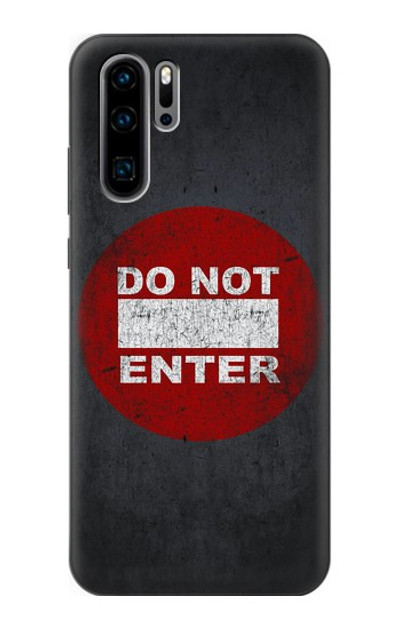 S3683 Do Not Enter Case Cover Custodia per Huawei P30 Pro