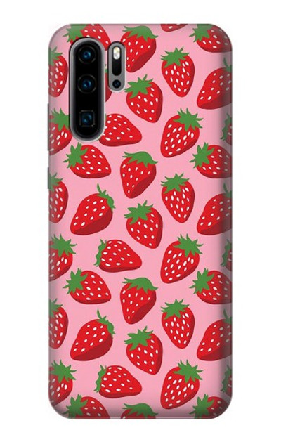 S3719 Strawberry Pattern Case Cover Custodia per Huawei P30 Pro