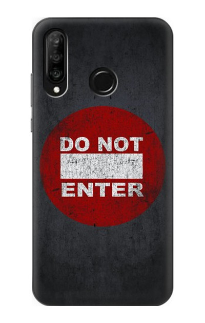 S3683 Do Not Enter Case Cover Custodia per Huawei P30 lite