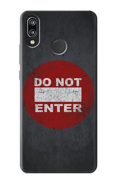 S3683 Do Not Enter Case Cover Custodia per Huawei P20 Lite