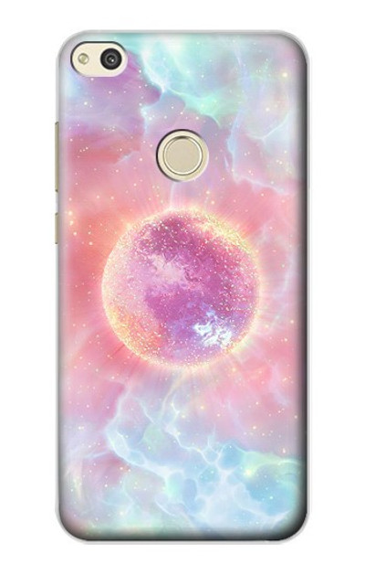 S3709 Pink Galaxy Case Cover Custodia per Huawei P8 Lite (2017)