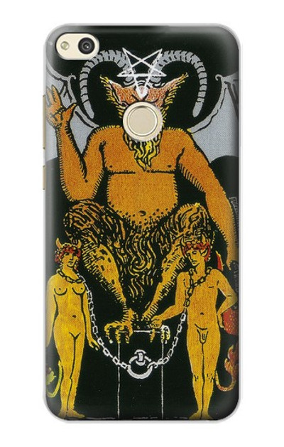 S3740 Tarot Card The Devil Case Cover Custodia per Huawei P8 Lite (2017)