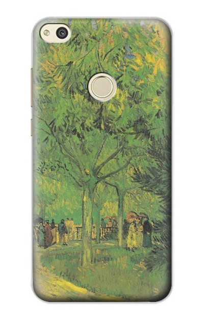 S3748 Van Gogh A Lane in a Public Garden Case Cover Custodia per Huawei P8 Lite (2017)