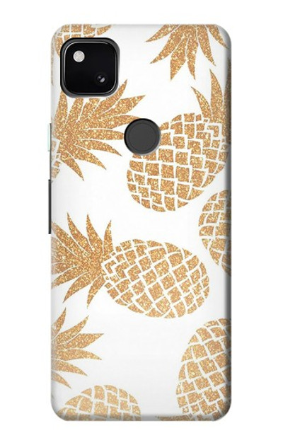 S3718 Seamless Pineapple Case Cover Custodia per Google Pixel 4a