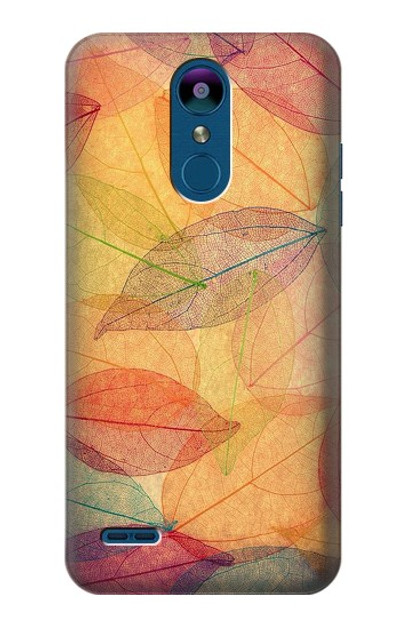 S3686 Fall Season Leaf Autumn Case Cover Custodia per LG K8 (2018)