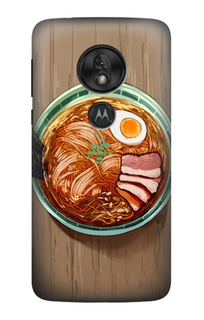 S3756 Ramen Noodles Case Cover Custodia per Motorola Moto G7 Play