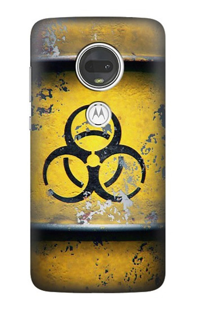 S3669 Biological Hazard Tank Graphic Case Cover Custodia per Motorola Moto G7, Moto G7 Plus