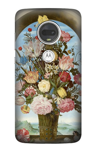 S3749 Vase of Flowers Case Cover Custodia per Motorola Moto G7, Moto G7 Plus