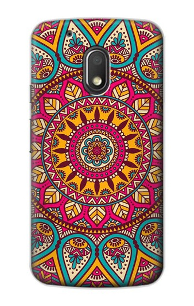 S3694 Hippie Art Pattern Case Cover Custodia per Motorola Moto G4 Play