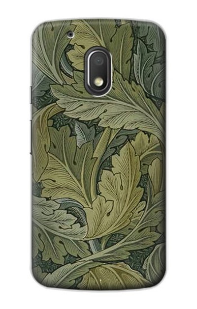 S3790 William Morris Acanthus Leaves Case Cover Custodia per Motorola Moto G4 Play