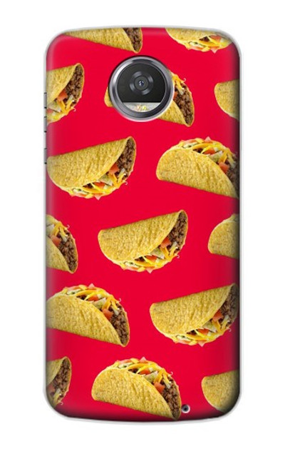 S3755 Mexican Taco Tacos Case Cover Custodia per Motorola Moto Z2 Play, Z2 Force