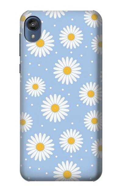 S3681 Daisy Flowers Pattern Case Cover Custodia per Motorola Moto E6, Moto E (6th Gen)