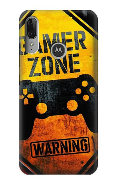 S3690 Gamer Zone Case Cover Custodia per Motorola Moto E6 Plus, Moto E6s