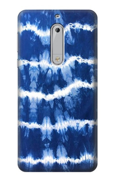 S3671 Blue Tie Dye Case Cover Custodia per Nokia 5