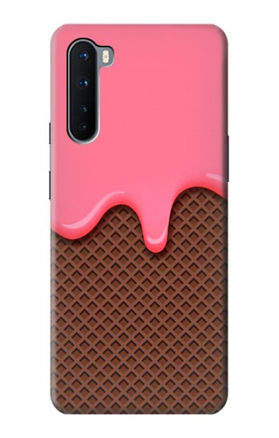 S3754 Strawberry Ice Cream Cone Case Cover Custodia per OnePlus Nord