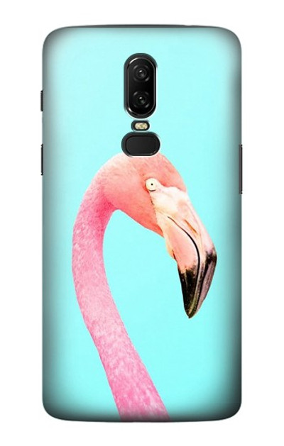 S3708 Pink Flamingo Case Cover Custodia per OnePlus 6