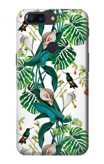 S3697 Leaf Life Birds Case Cover Custodia per OnePlus 5T