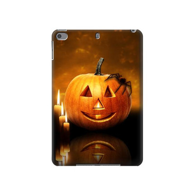 S1083 Pumpkin Spider Candles Halloween Case Cover Custodia per iPad mini 4, iPad mini 5, iPad mini 5 (2019)