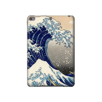 S2389 Hokusai The Great Wave off Kanagawa Case Cover Custodia per iPad mini 4, iPad mini 5, iPad mini 5 (2019)