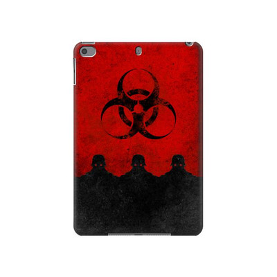 S2917 Biohazards Virus Red Alert Case Cover Custodia per iPad mini 4, iPad mini 5, iPad mini 5 (2019)
