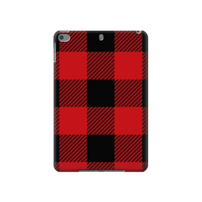 S2931 Red Buffalo Check Pattern Case Cover Custodia per iPad mini 4, iPad mini 5, iPad mini 5 (2019)
