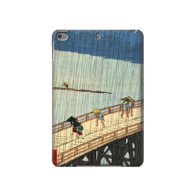 S3347 Utagawa Hiroshige Sudden shower Case Cover Custodia per iPad mini 4, iPad mini 5, iPad mini 5 (2019)