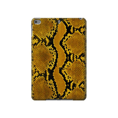 S3365 Yellow Python Skin Graphic Print Case Cover Custodia per iPad mini 4, iPad mini 5, iPad mini 5 (2019)