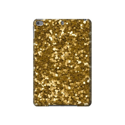S3388 Gold Glitter Graphic Print Case Cover Custodia per iPad mini 4, iPad mini 5, iPad mini 5 (2019)