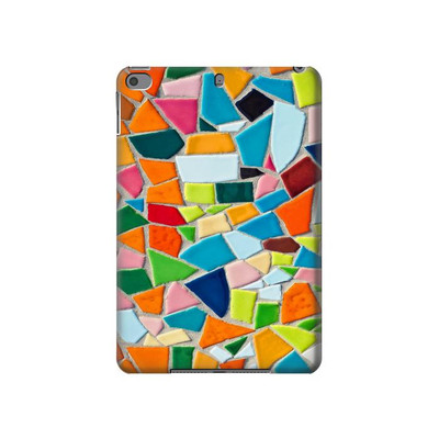 S3391 Abstract Art Mosaic Tiles Graphic Case Cover Custodia per iPad mini 4, iPad mini 5, iPad mini 5 (2019)