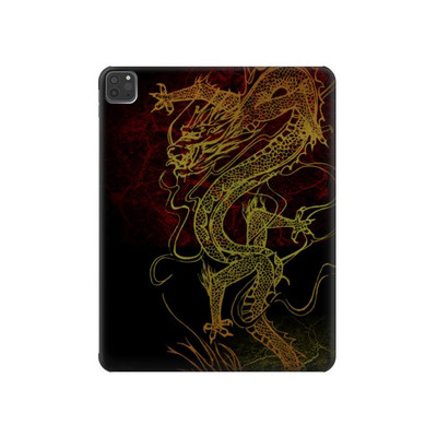 S0354 Chinese Dragon Case Cover Custodia per iPad Pro 11 (2021,2020,2018, 3rd, 2nd, 1st)